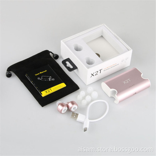 High Quality Mini Wireless Earbuds Tws X2T